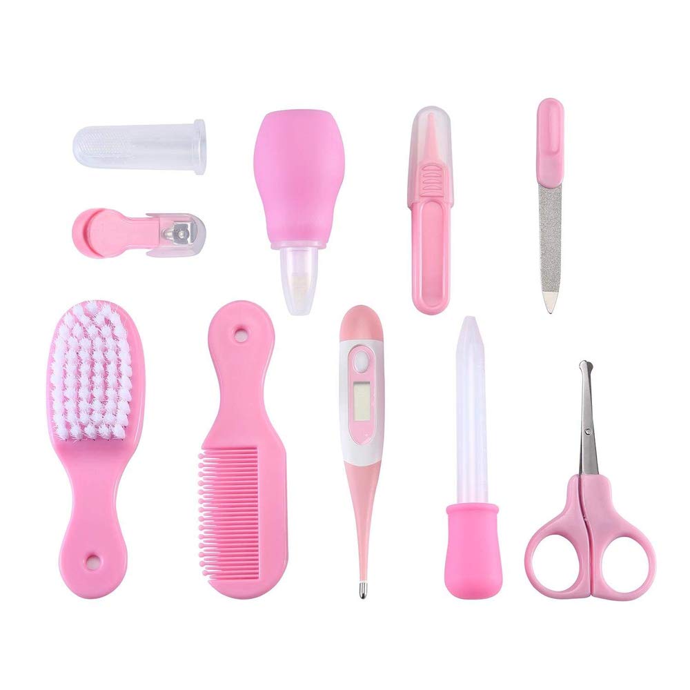 Baby Grooming Kit 10pcs Newborn Nursery Health care